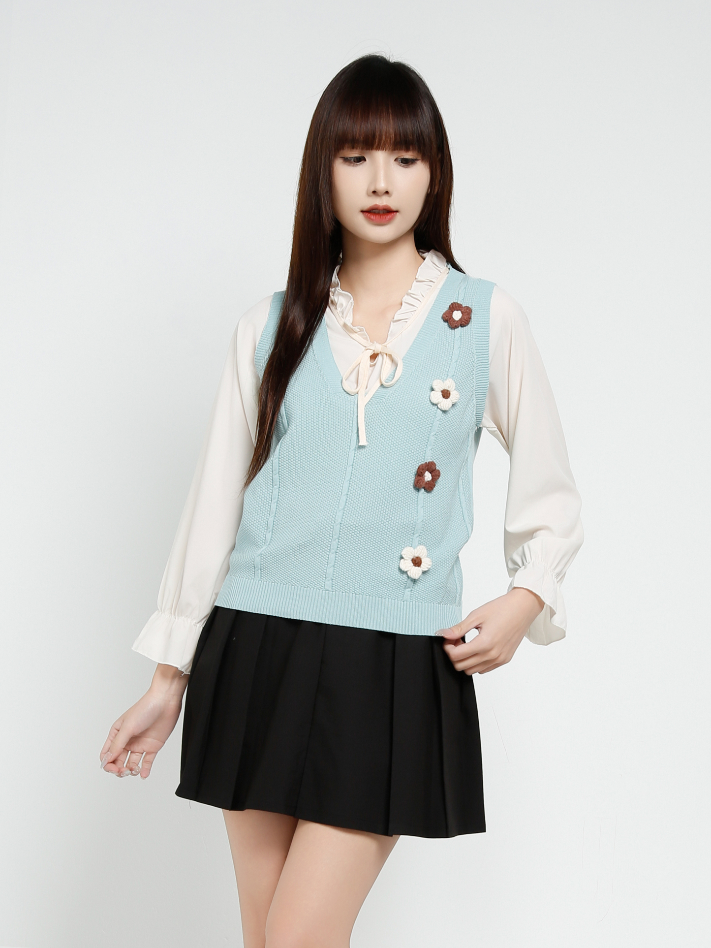 Fake Two Piece Top 37823