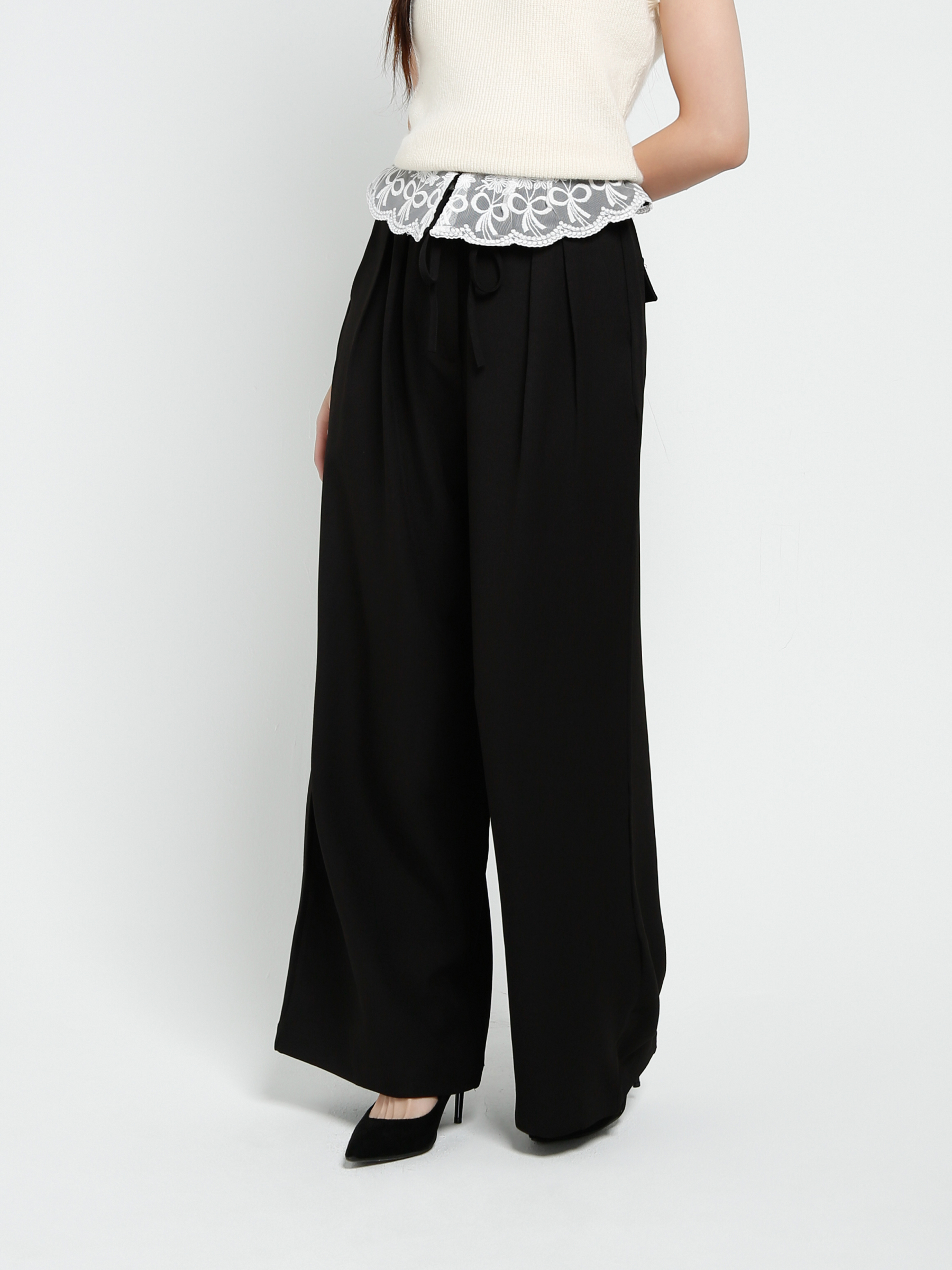 With lace Long Pants 37738