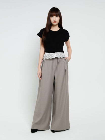 With lace Long Pants 37738