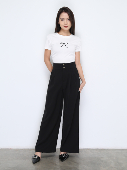 Side Pleated Top 37875