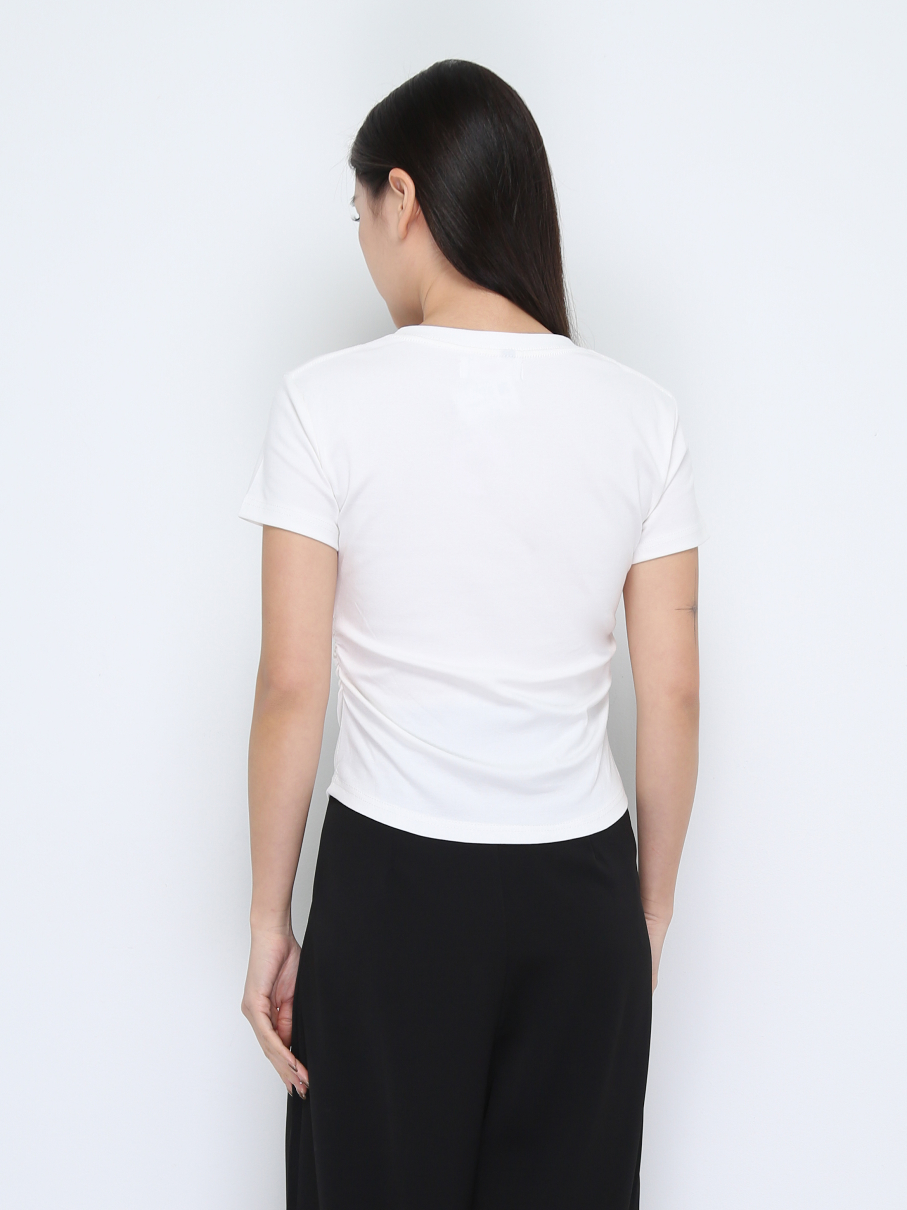 Side Pleated Top 37875