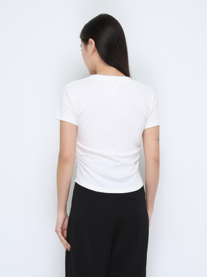 Side Pleated Top 37875