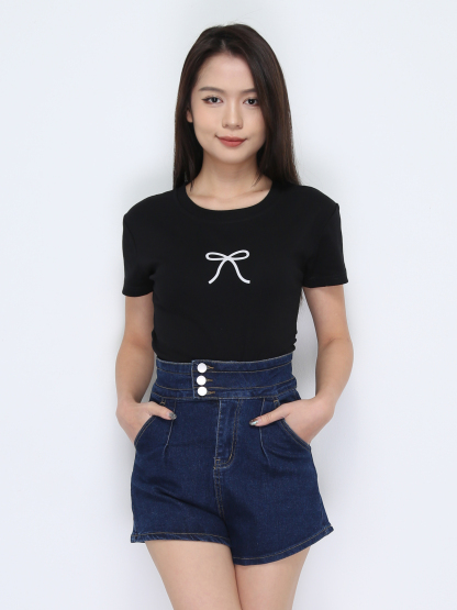 Side Pleated Top 37875