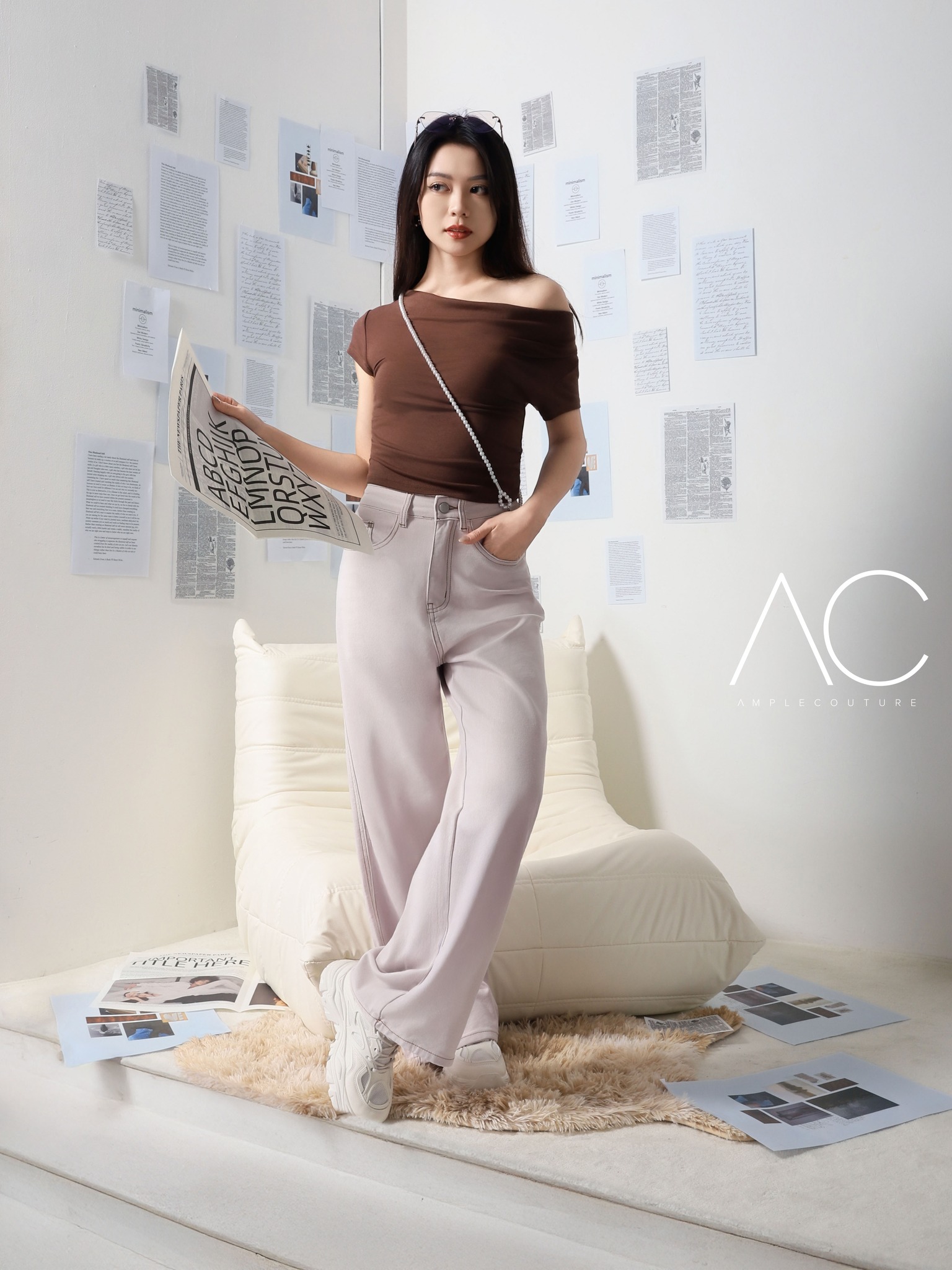 Denim Long Pants DJ072