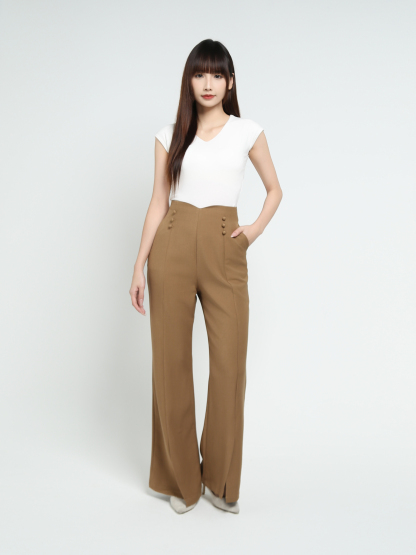 High Waist Long Pants 37958