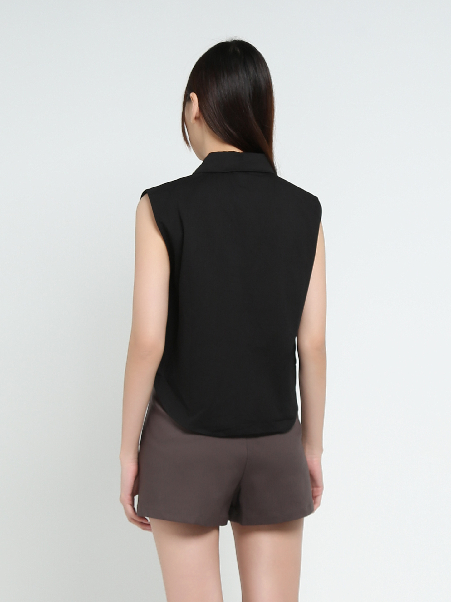 HIgh Waist Side Pocket Skirt Pants 37967