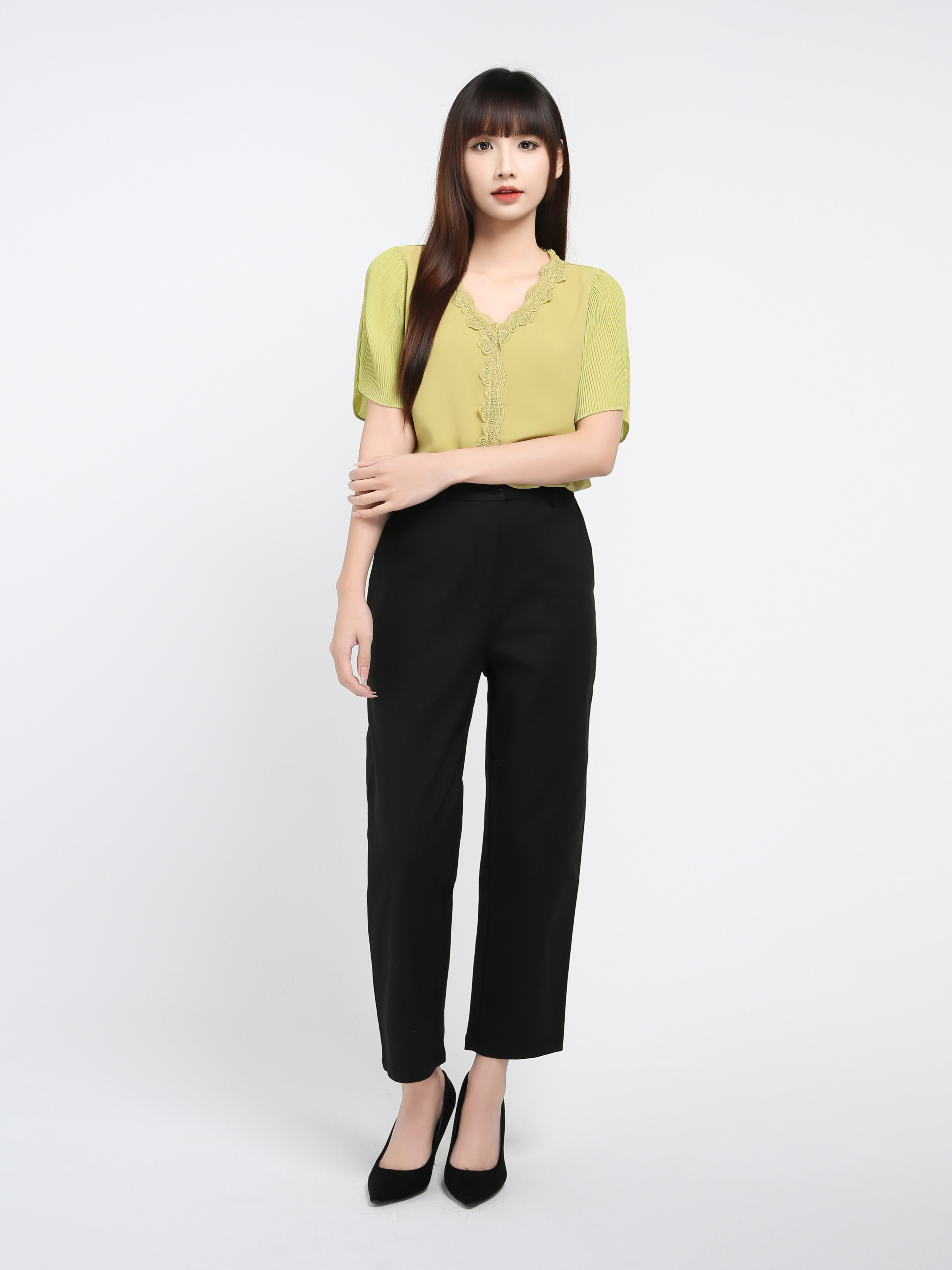 With Lace Top 37984