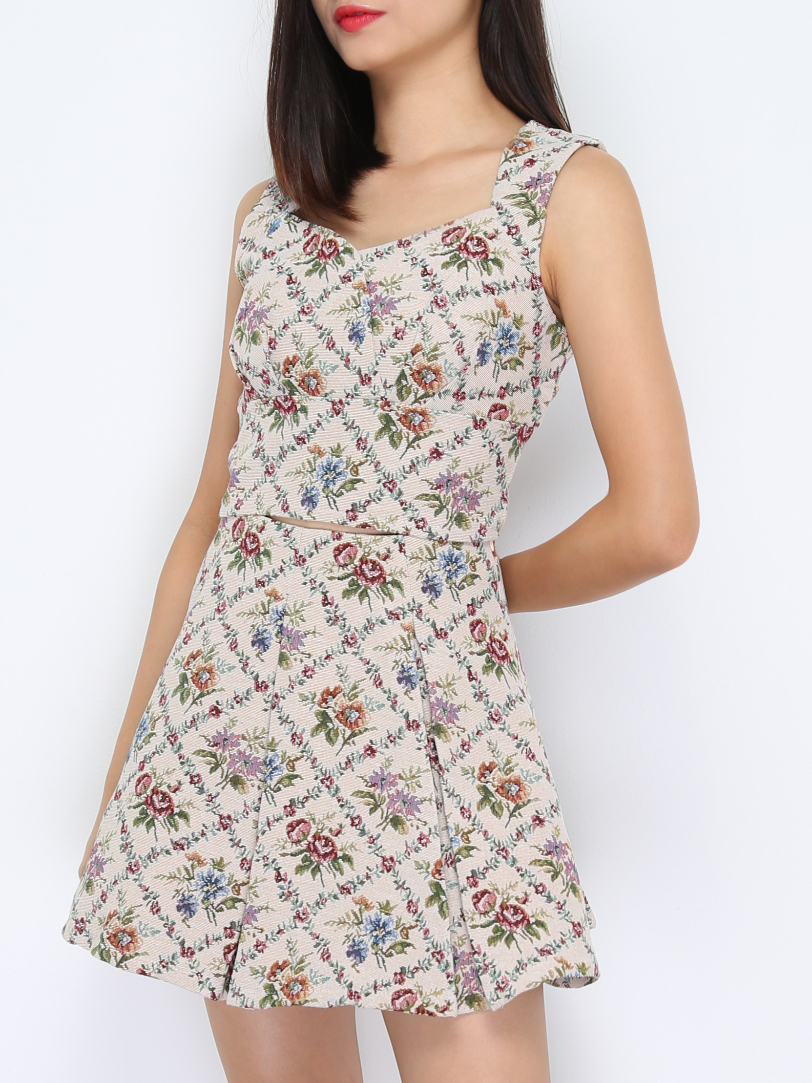 Vintage Floral Set 38139