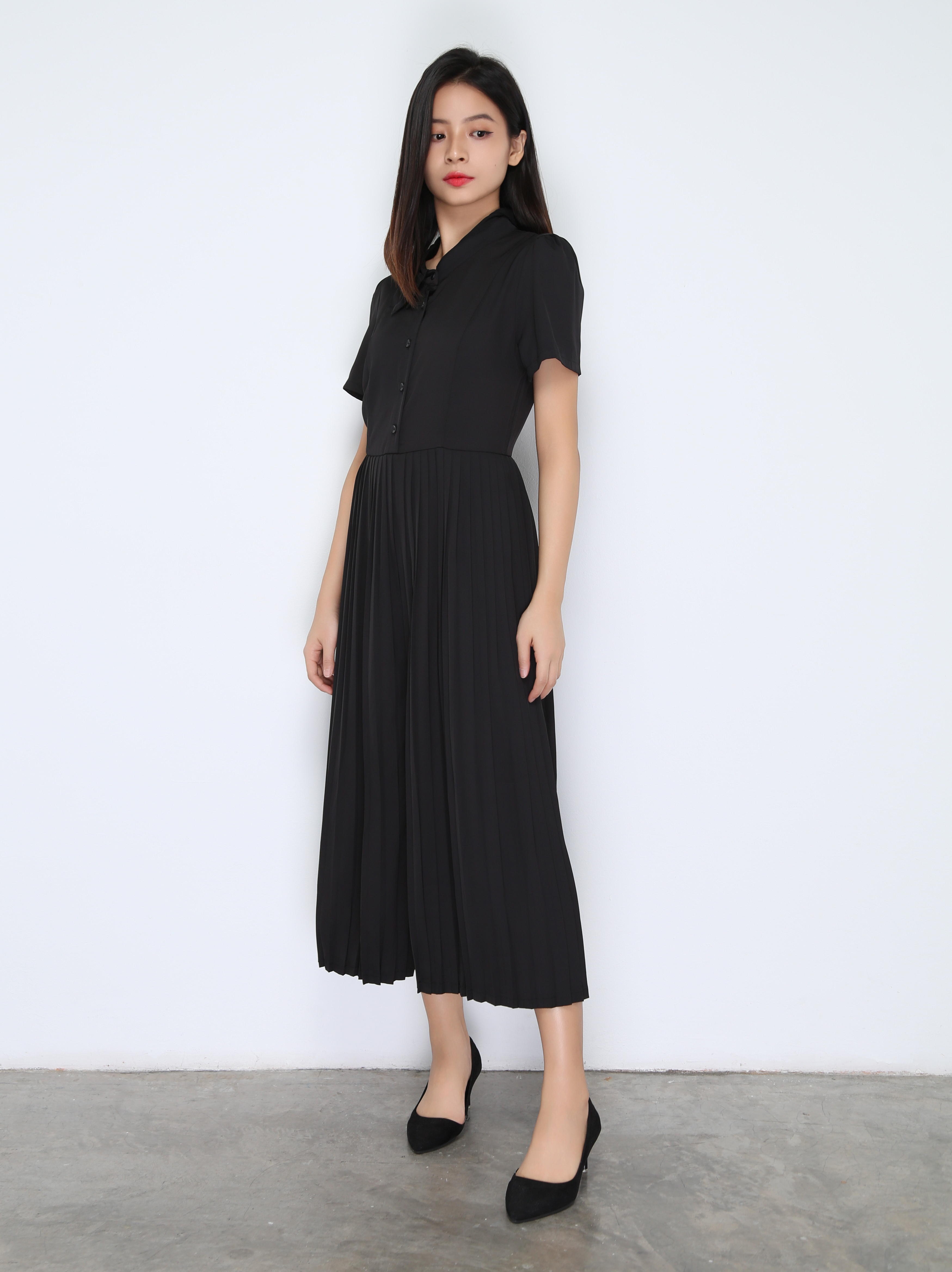 Pleated Jumpsuit 38220