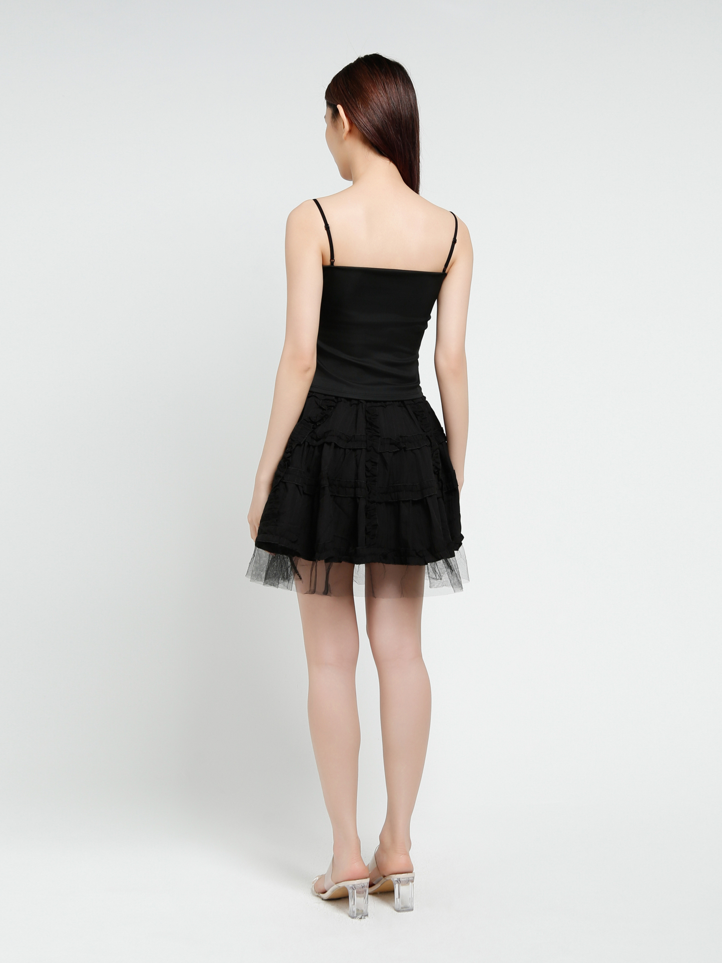 Pleated Skirt Pants 37684