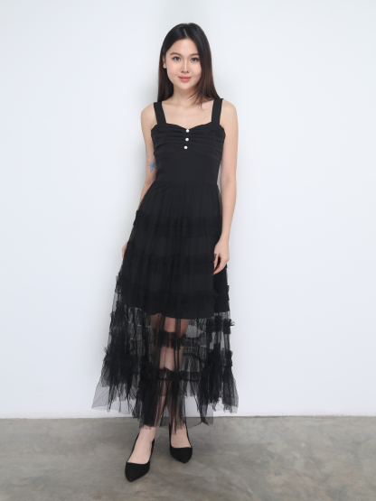 Elegant With Lace Dress 38312