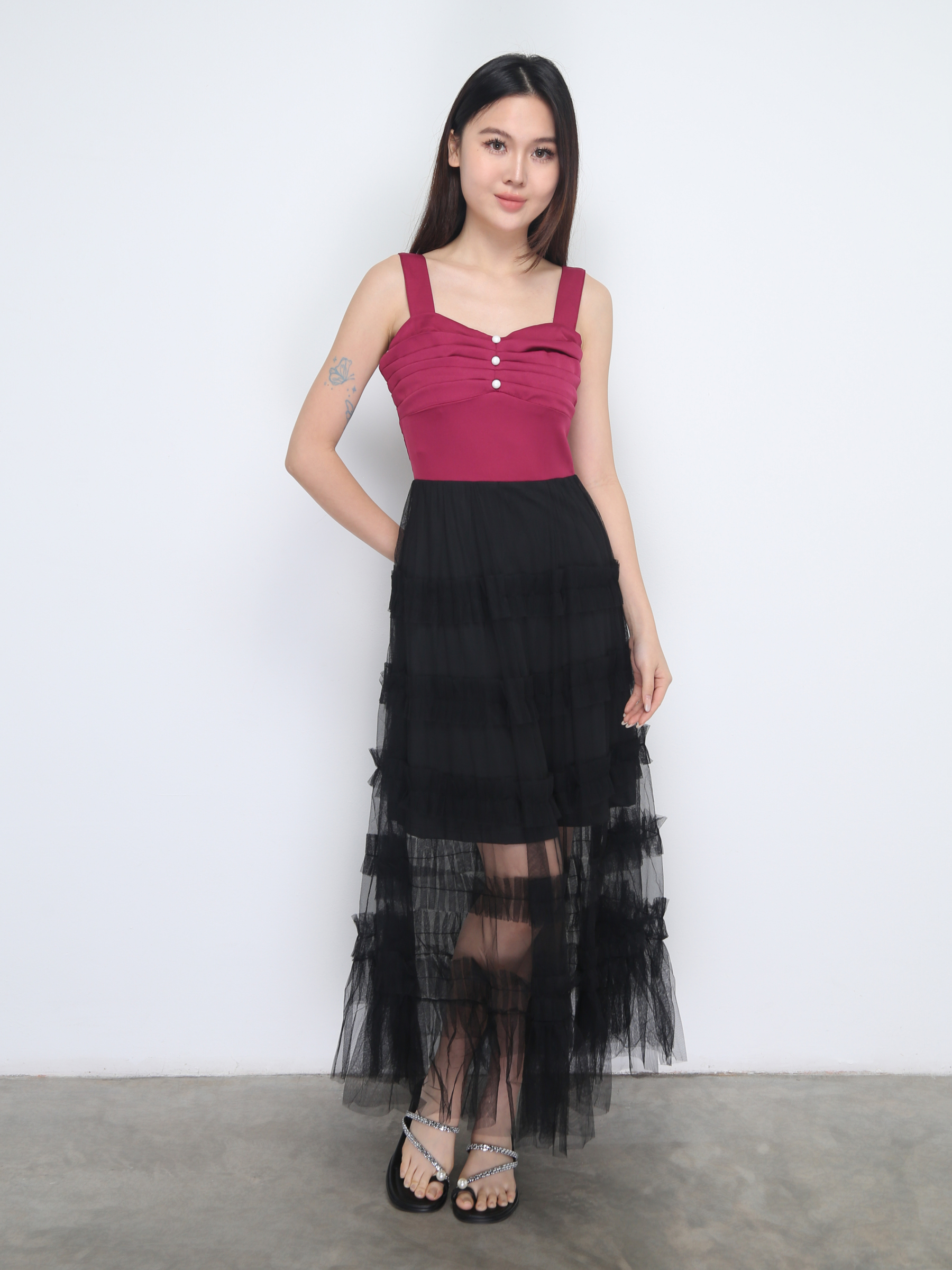 Elegant With Lace Dress 38312