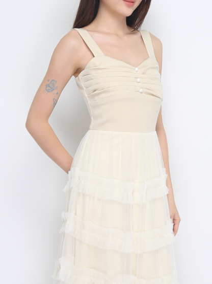 Elegant With Lace Dress 38312