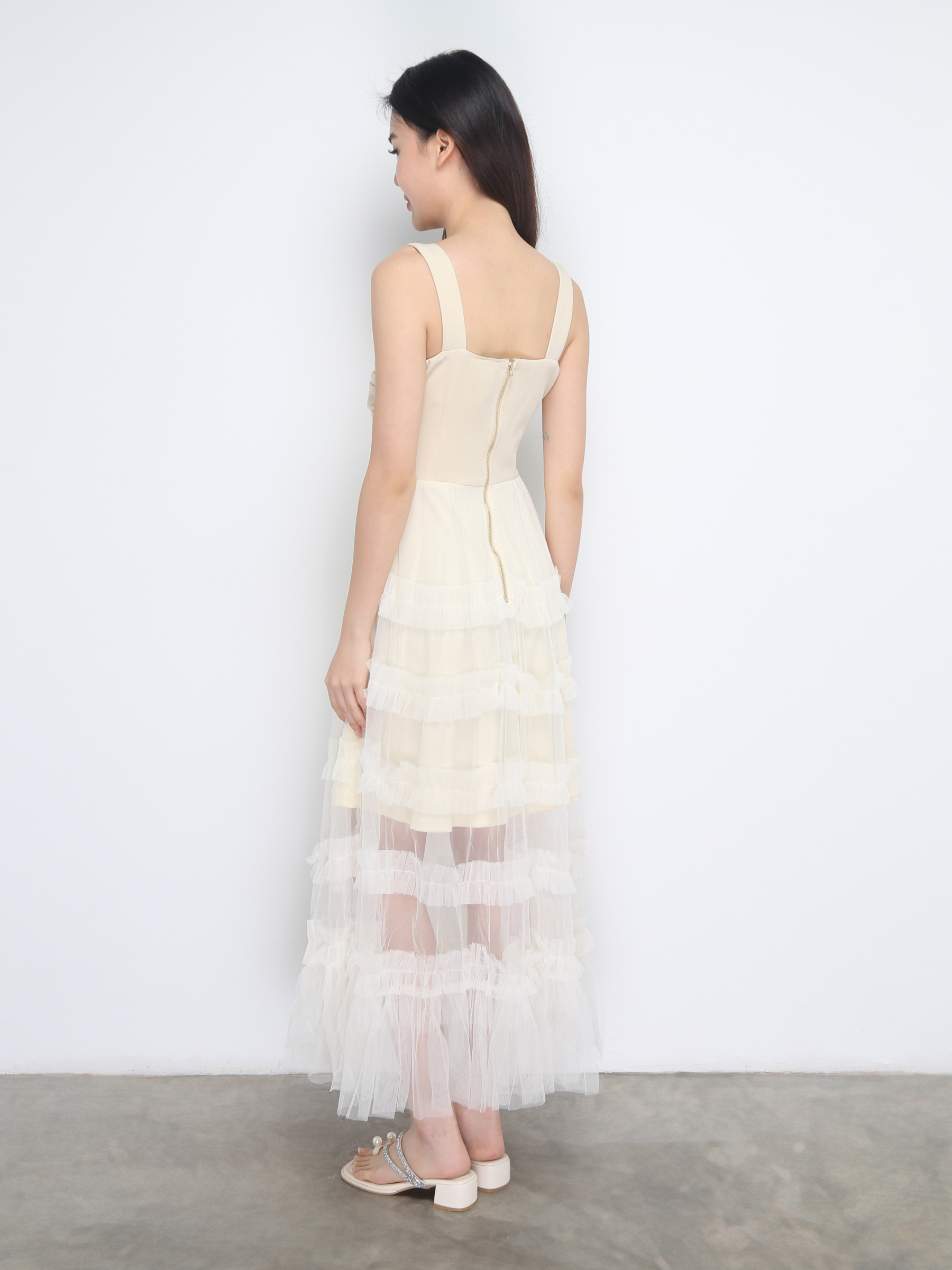 Elegant With Lace Dress 38312