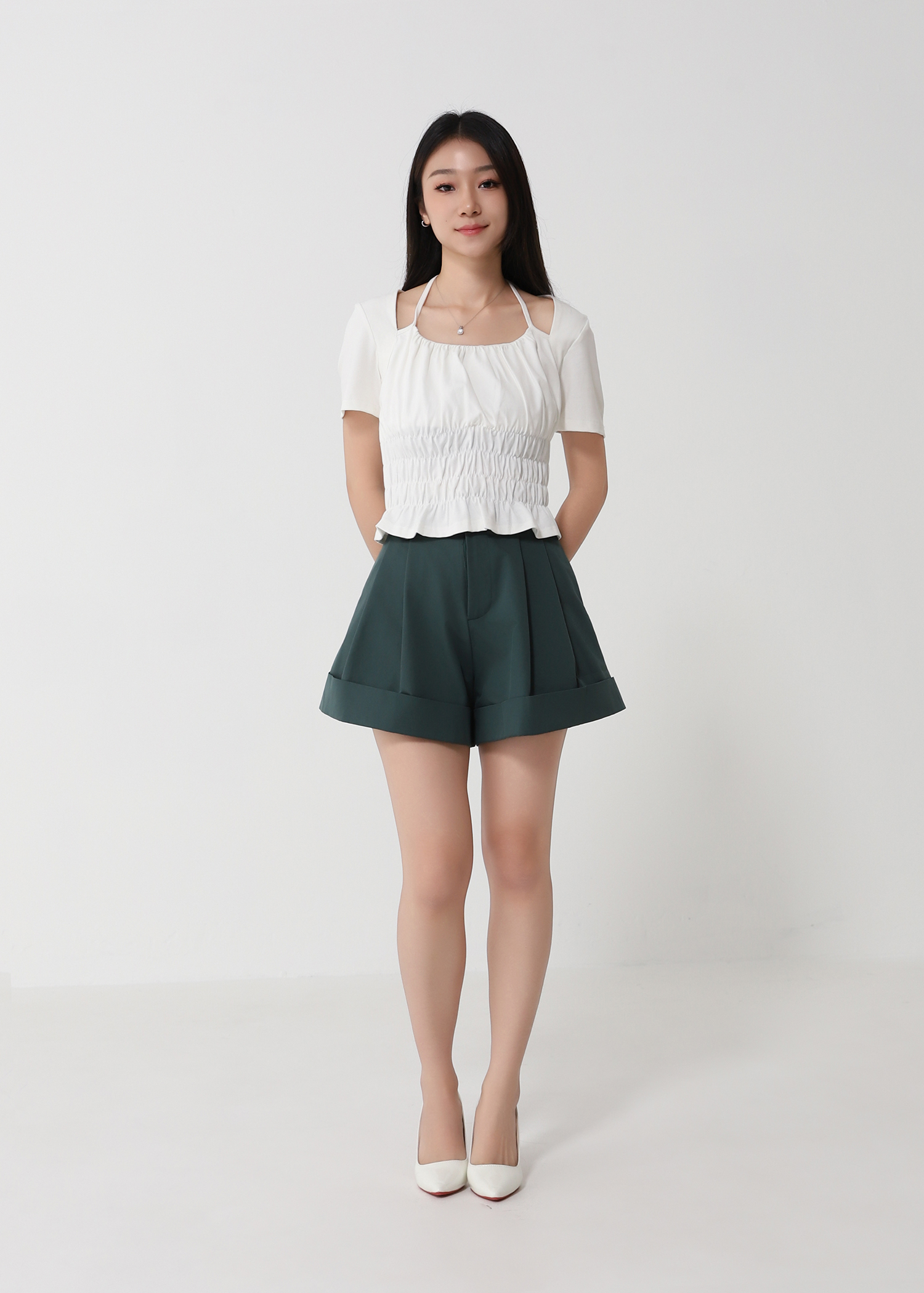 High Waist Short Pants 46472