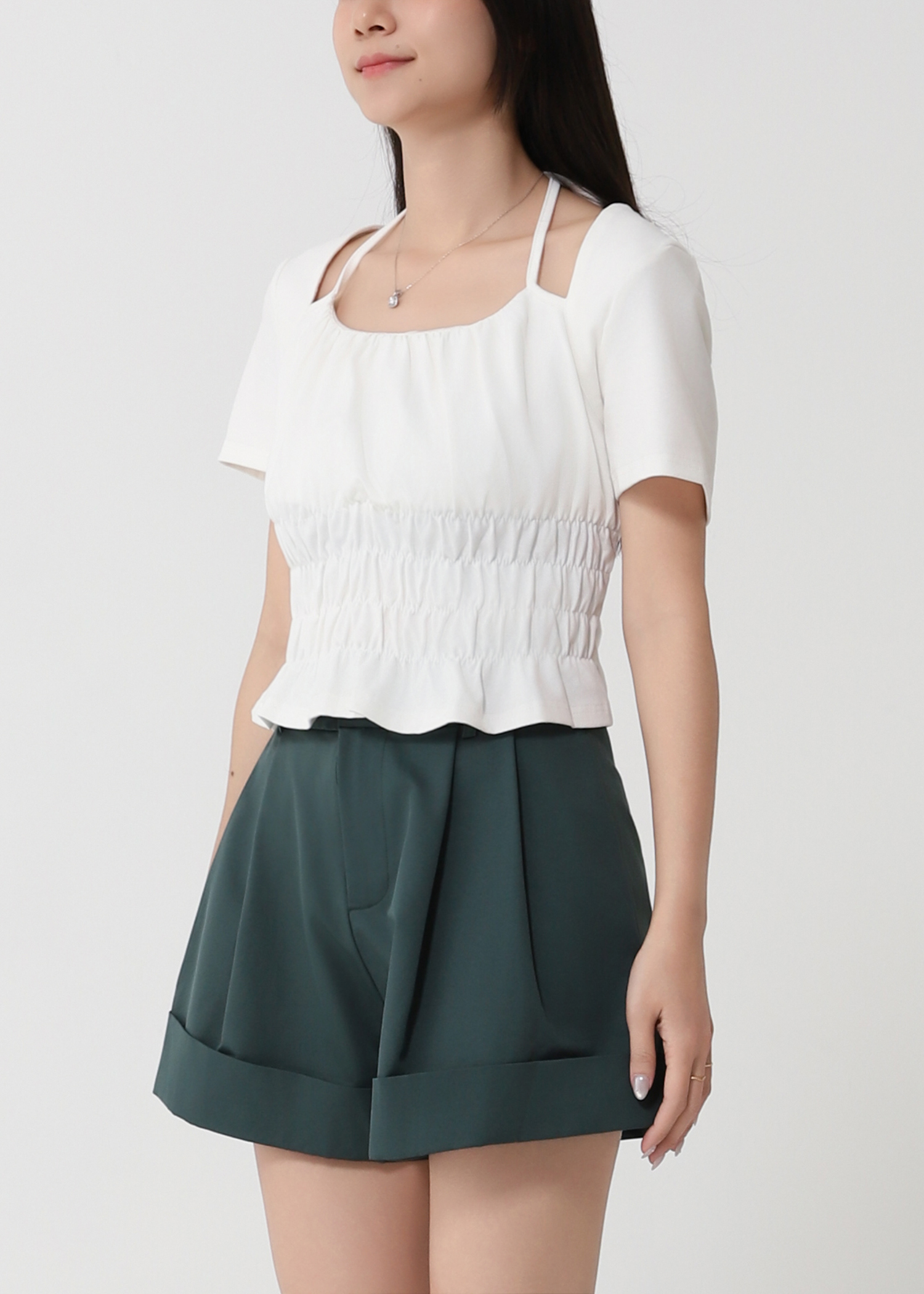 High Waist Short Pants 46472