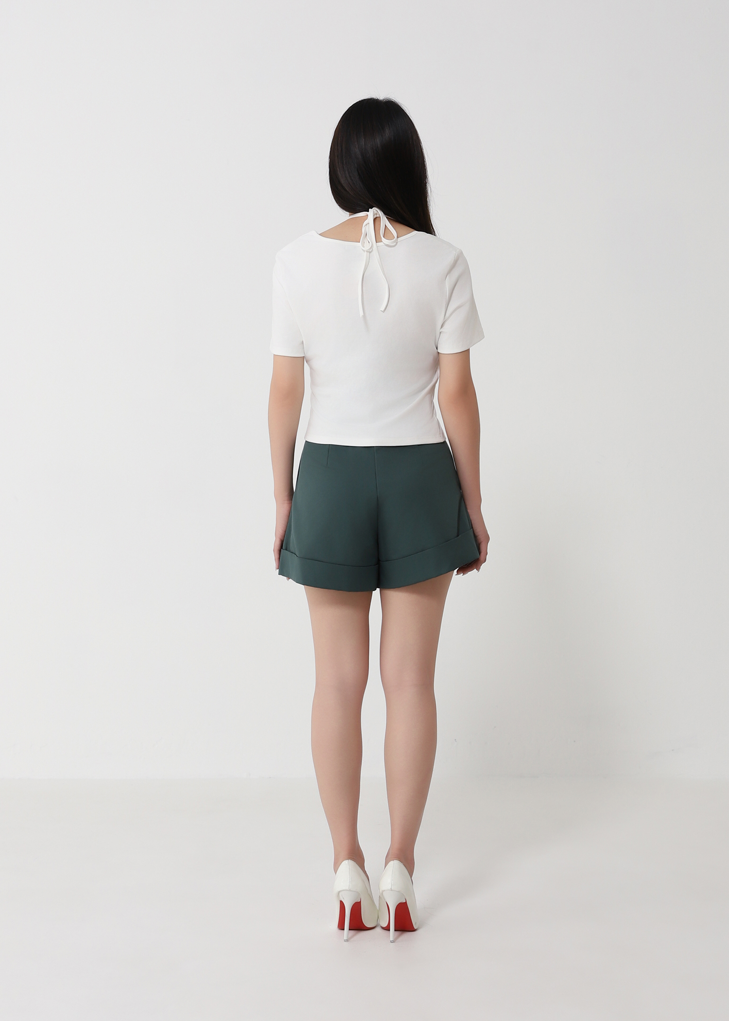 High Waist Short Pants 46472
