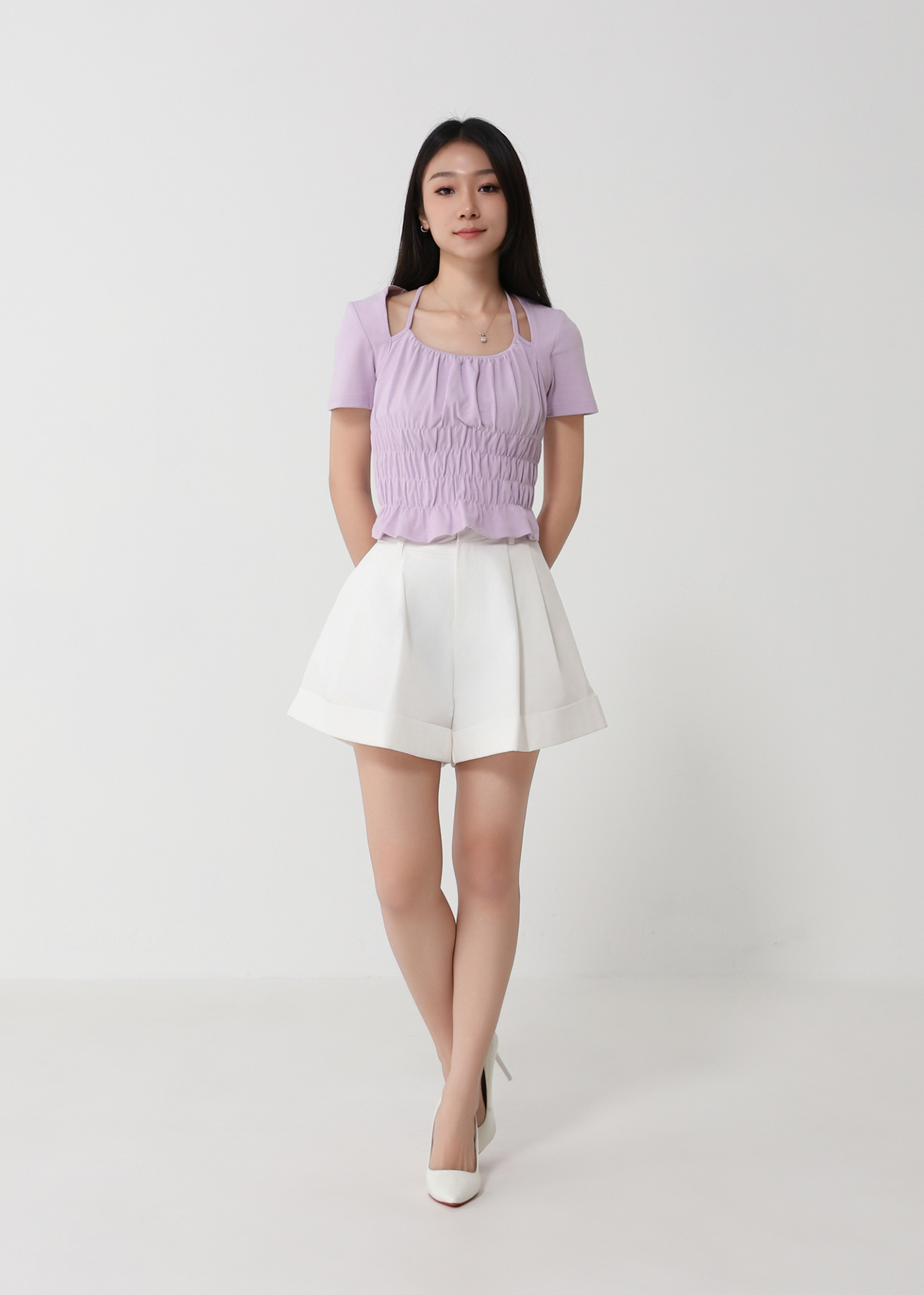 High Waist Short Pants 46472