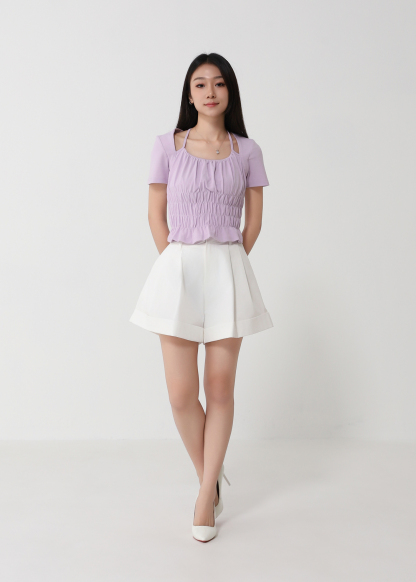 High Waist Short Pants 46472