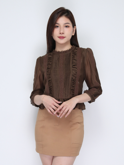 High Waist Skirt Pants DJ049