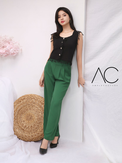 High Waist Formal Long Pants AC031