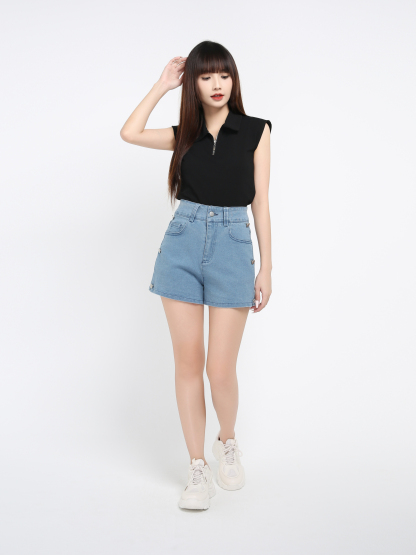 Denim Skirt Pants 41156