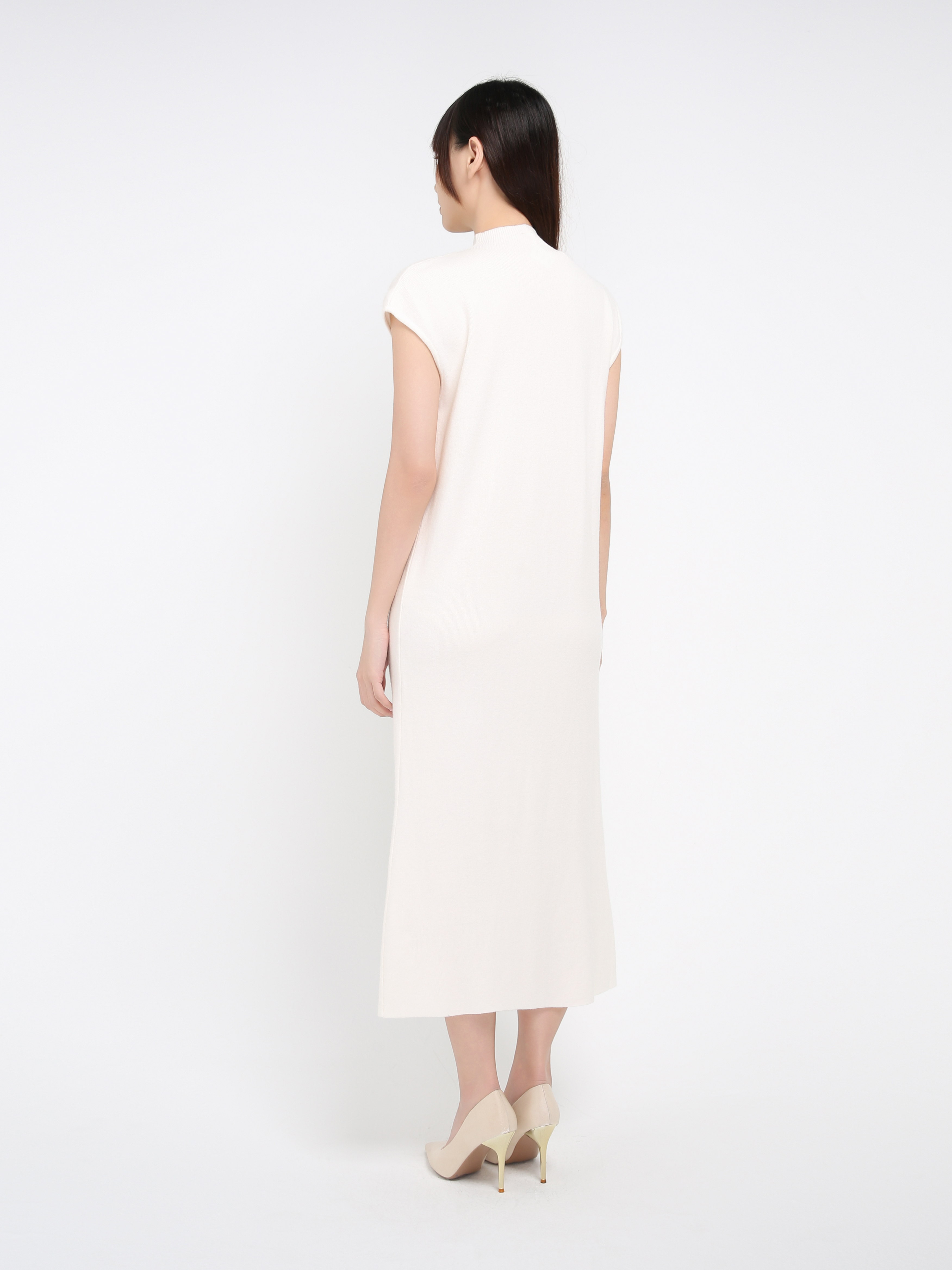 Turtle Neck Casual Wear Dress 39140