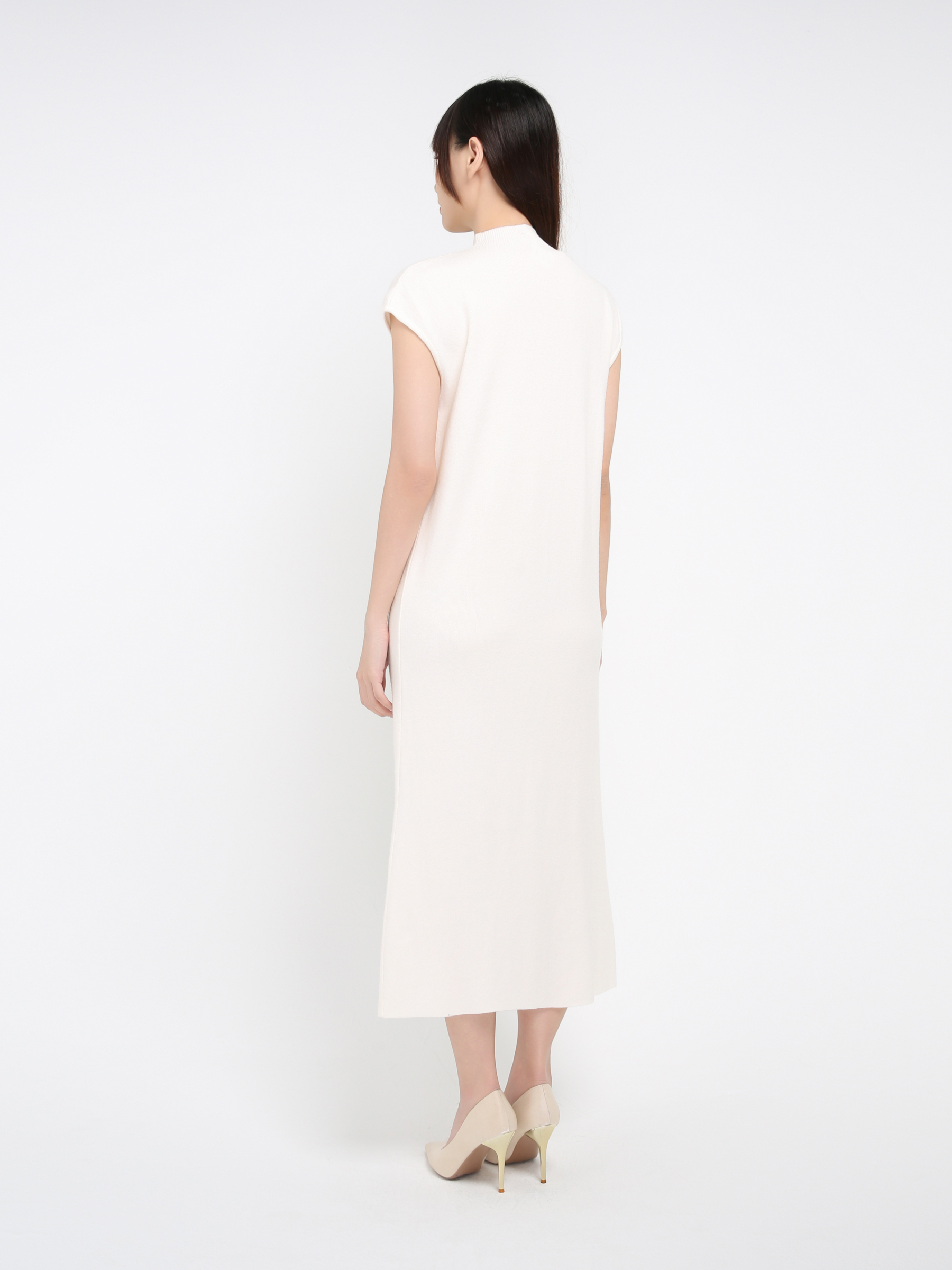 Turtle Neck Casual Wear Dress 39140