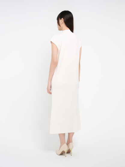 Turtle Neck Casual Wear Dress 39140
