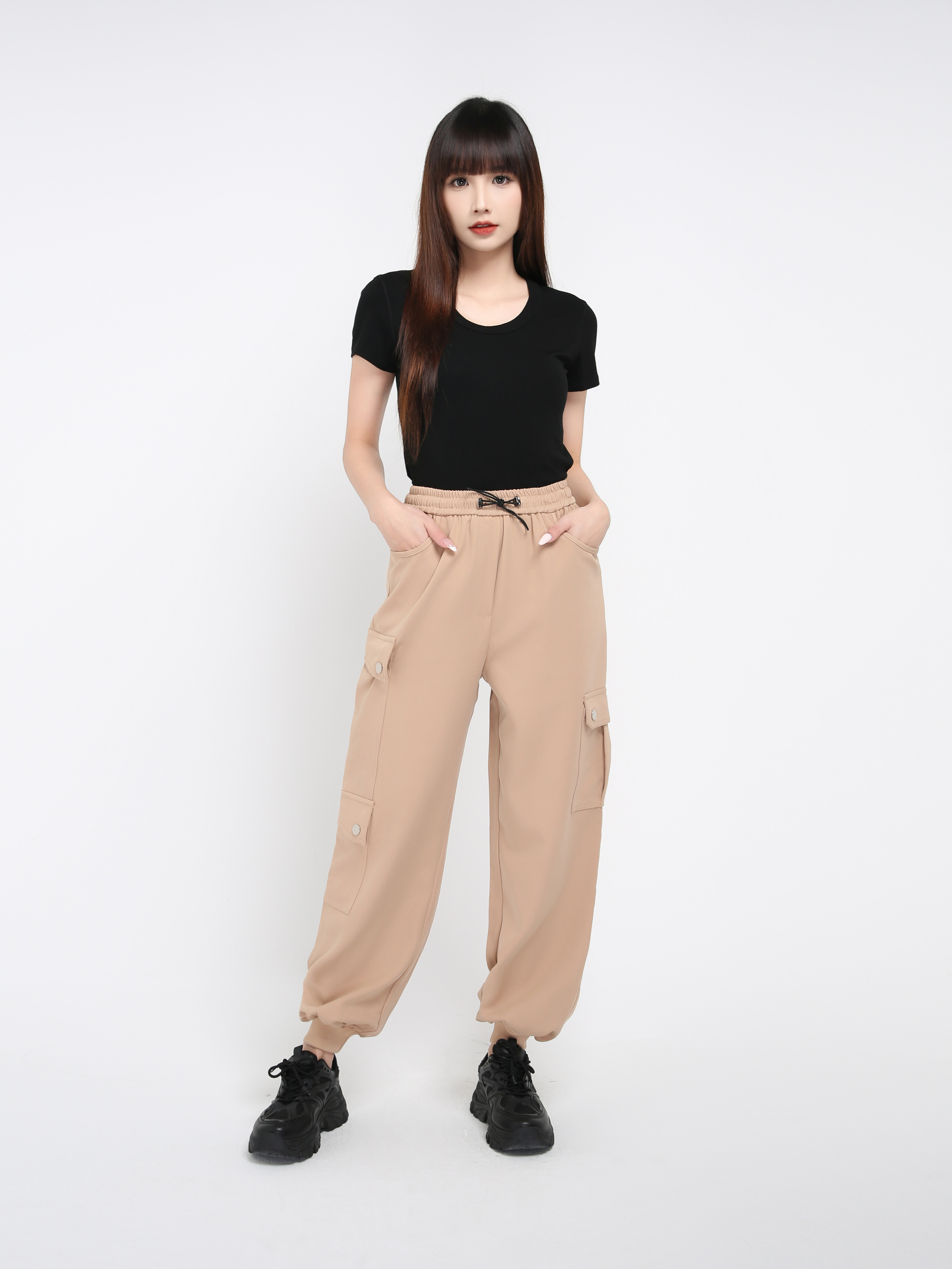 Side Pokcet Long Pants 39149