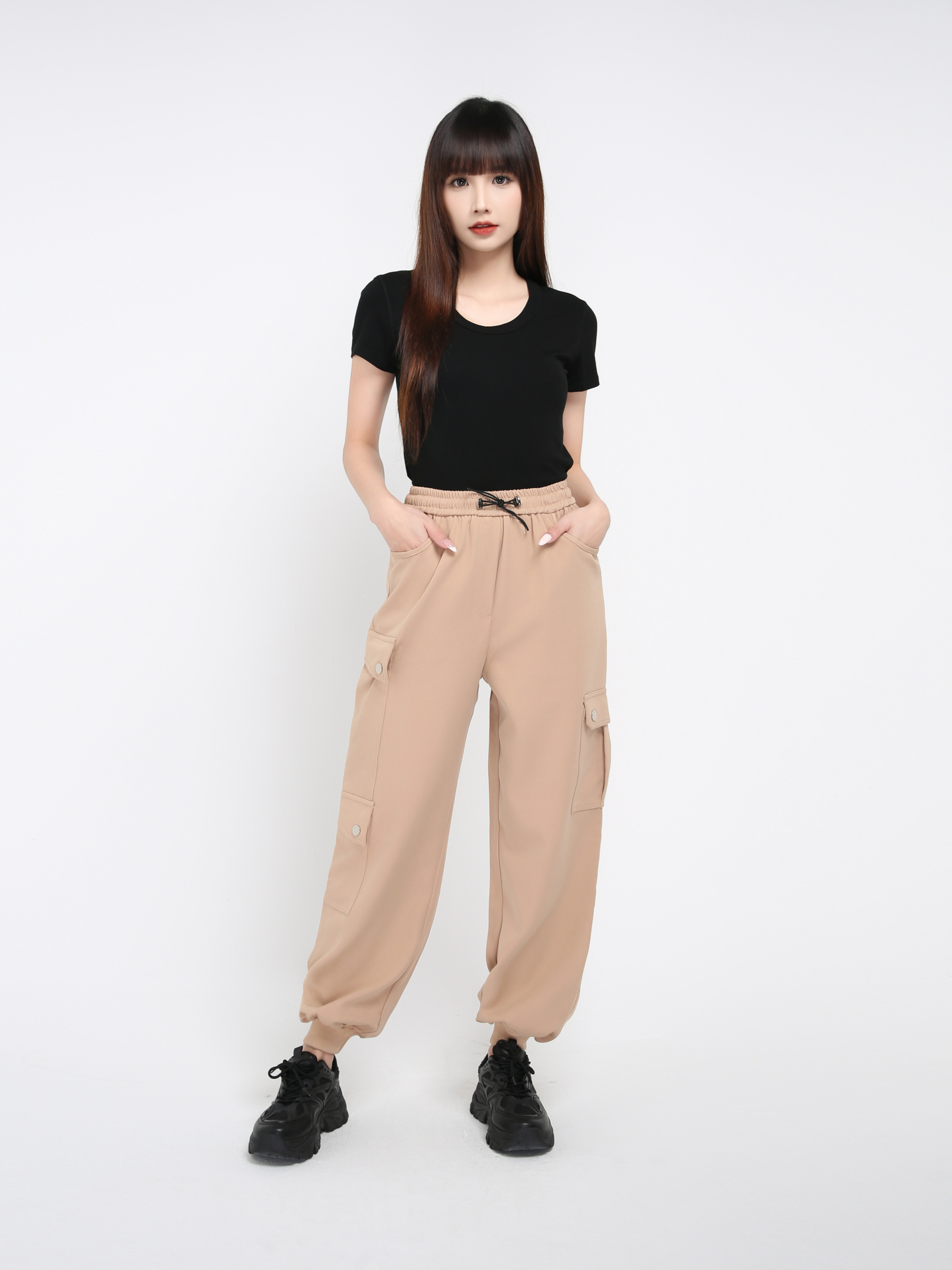 Side Pokcet Long Pants 39149