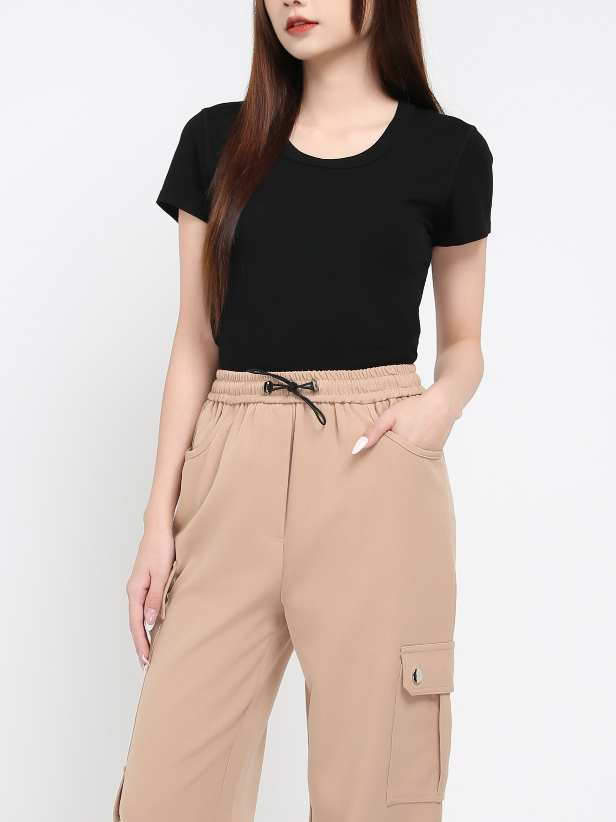 Side Pokcet Long Pants 39149