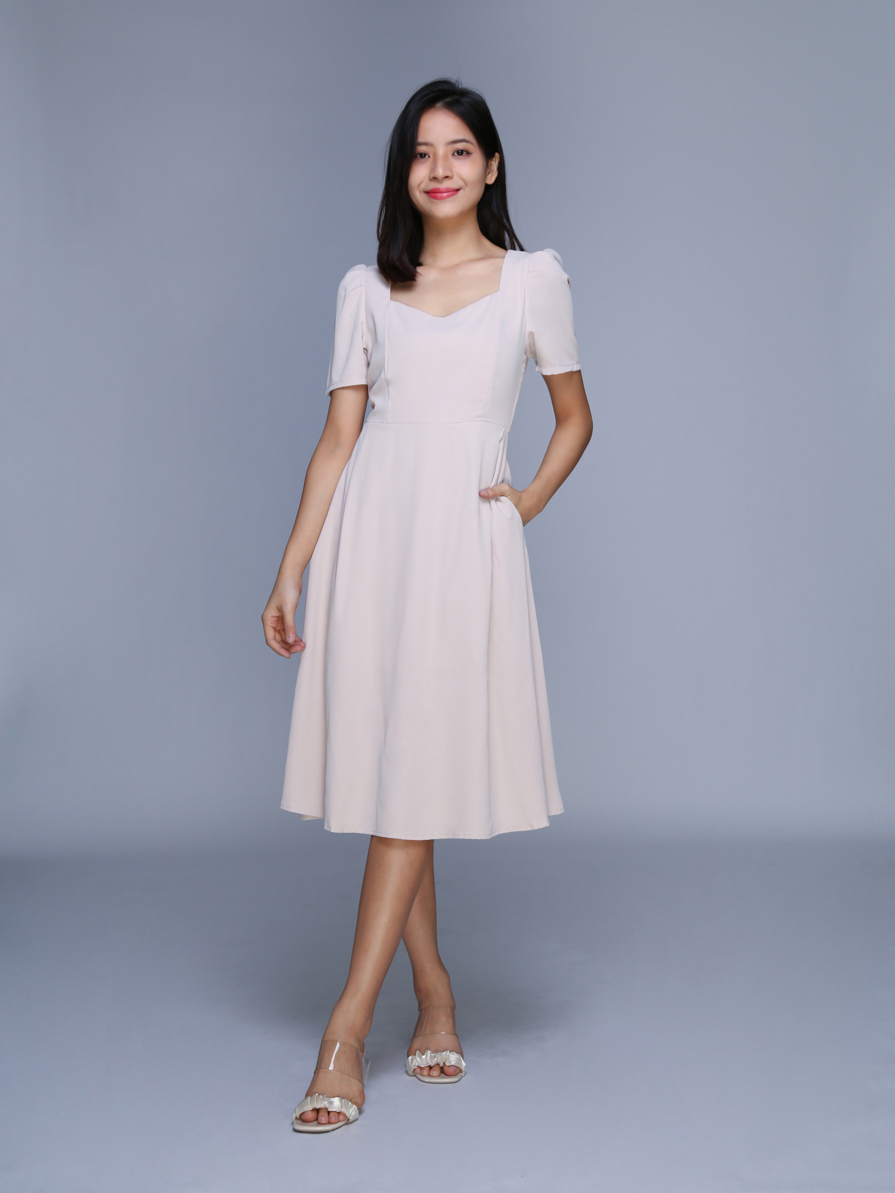 Back Zip Dress 39184