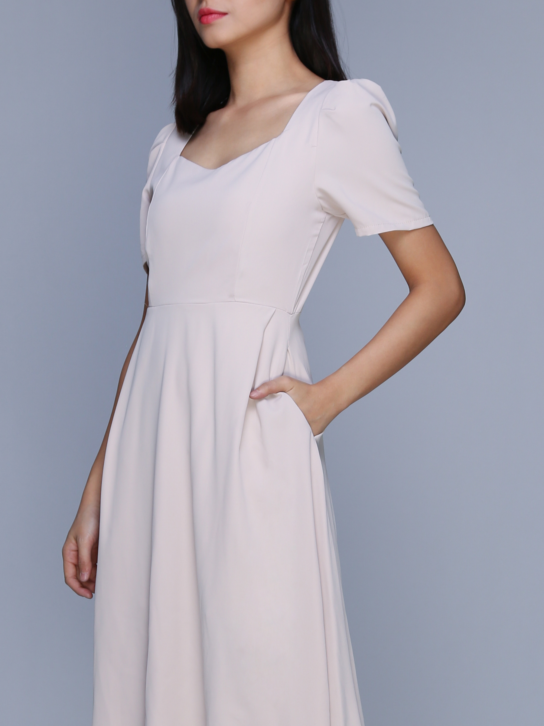 Back Zip Dress 39184