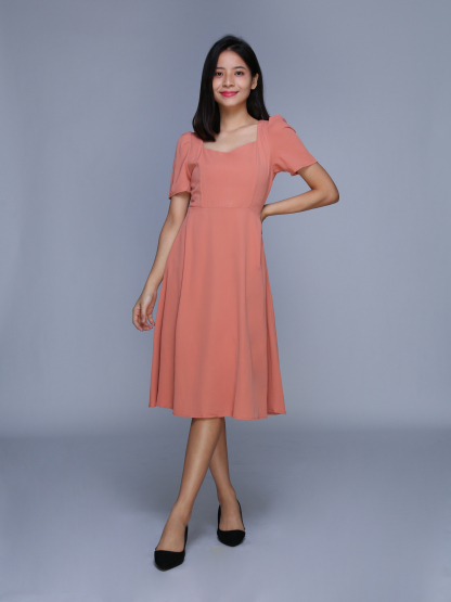 Back Zip Dress 39184