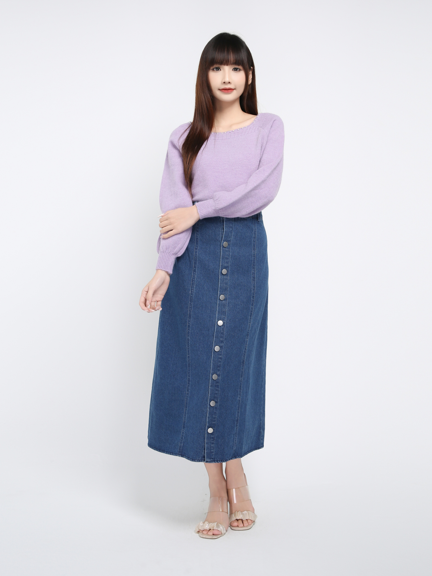 Denim Skirt 39186