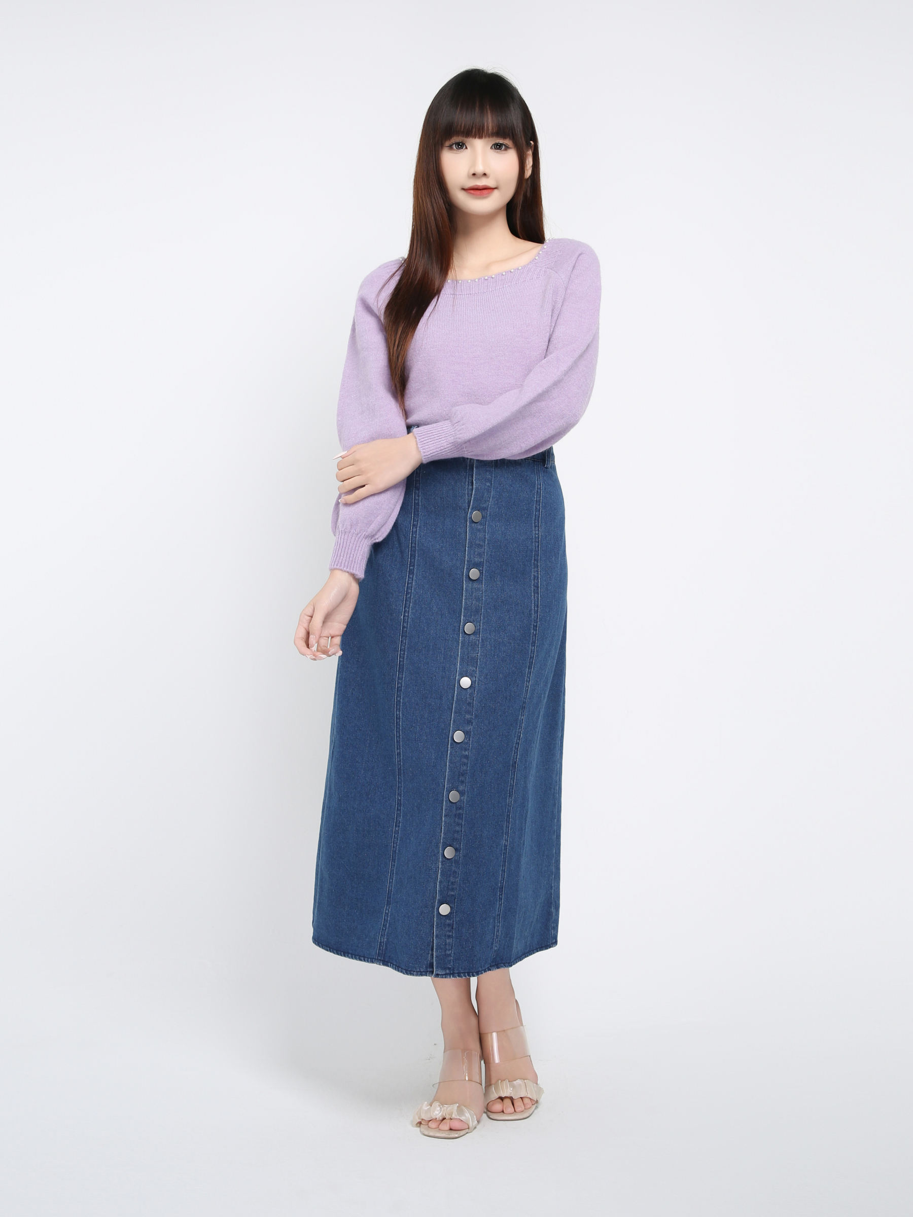 Denim Skirt 39186