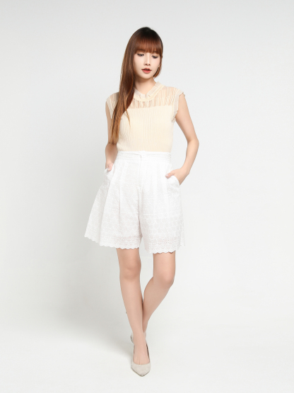 Eyelet Short Pants 35136
