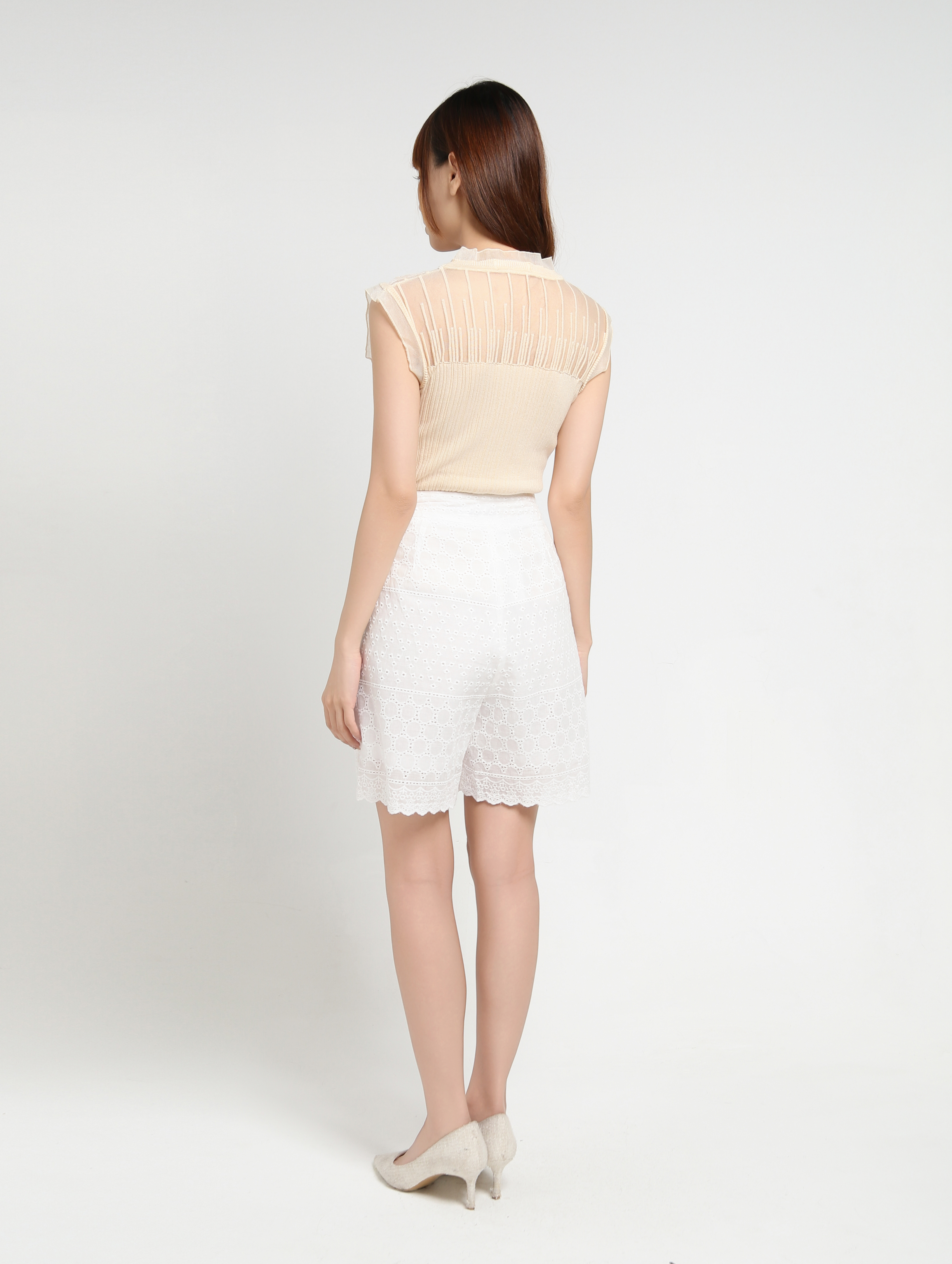 Eyelet Short Pants 35136