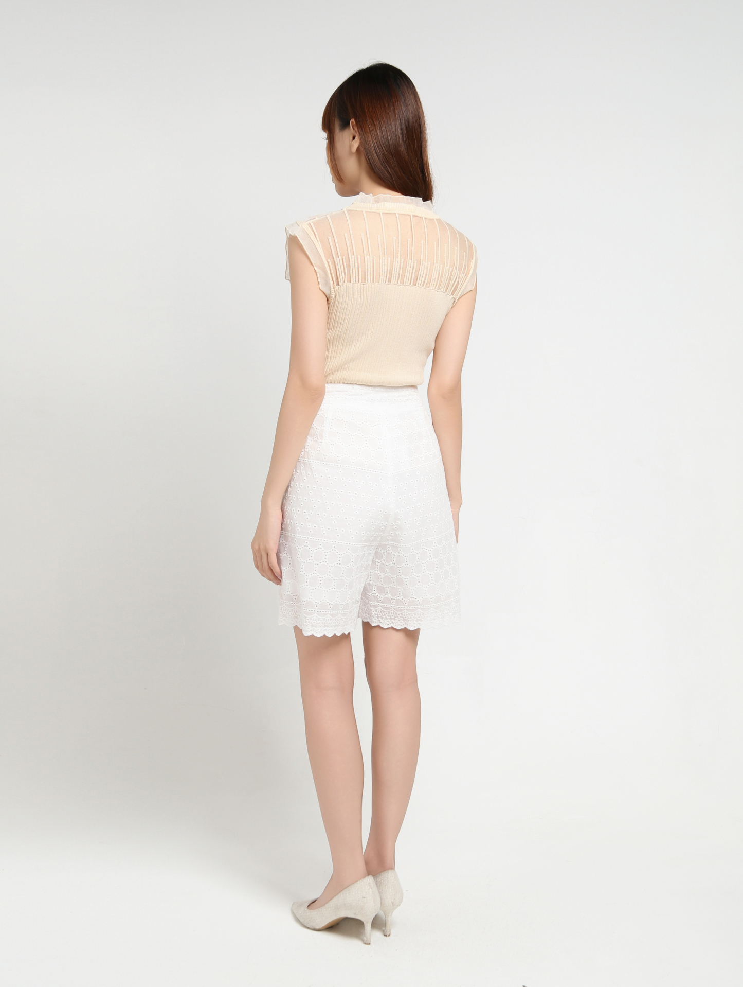 Eyelet Short Pants 35136