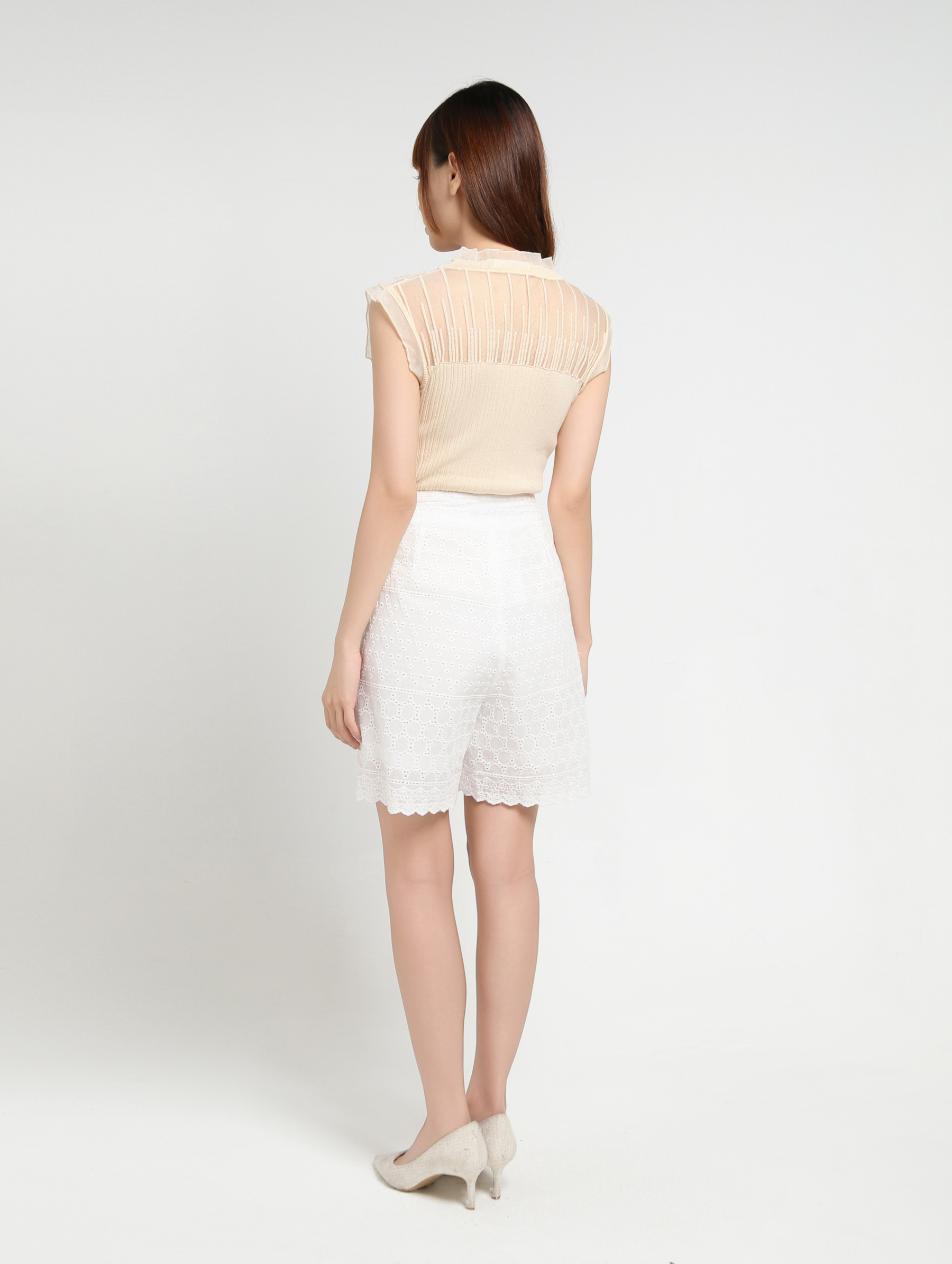 Eyelet Short Pants 35136
