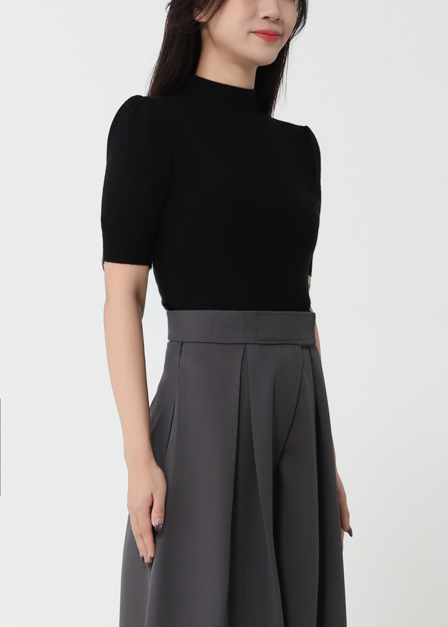 High Waist Wide Leg Long Pants 51887