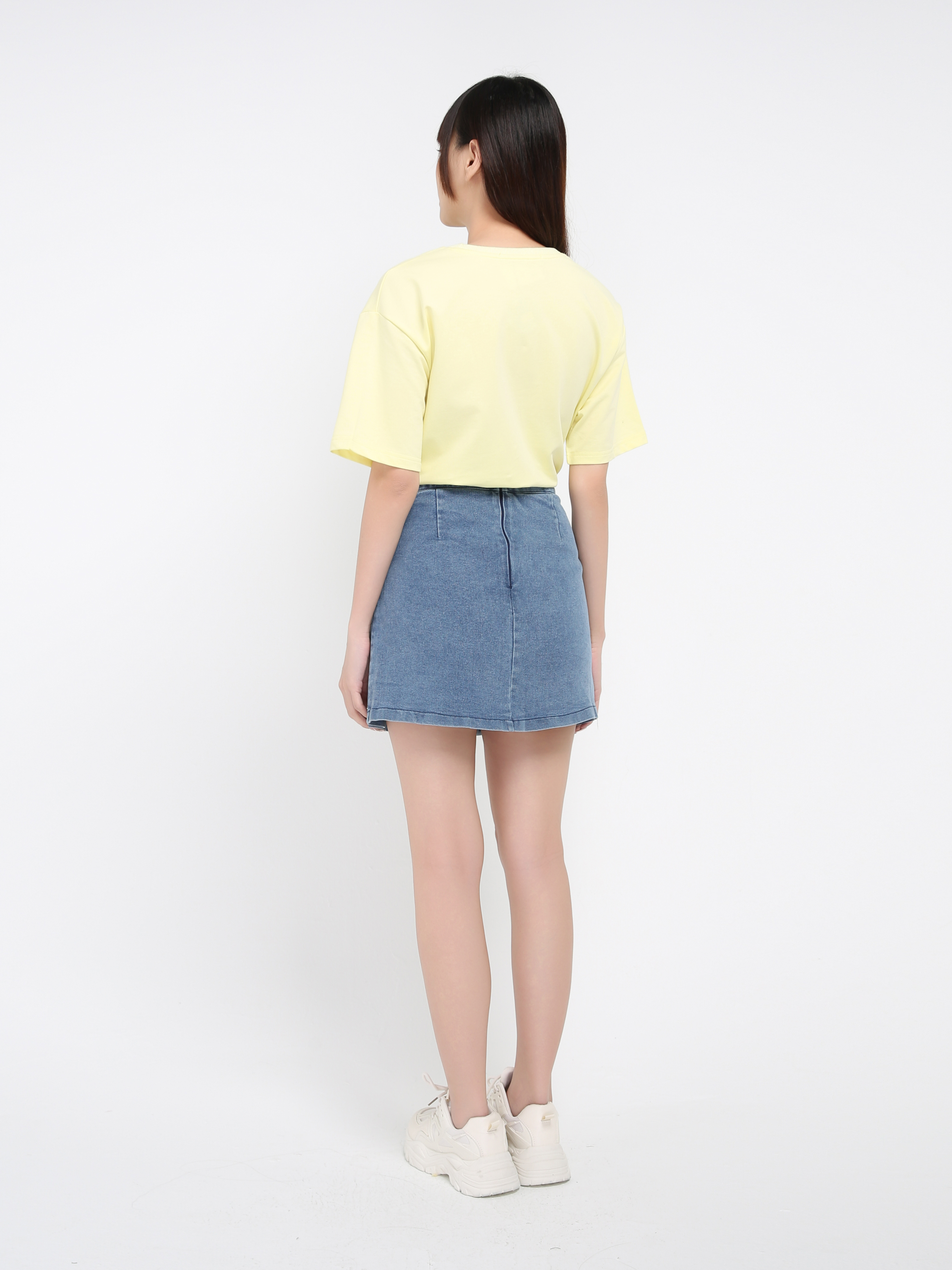 Denim Skirt Pants 39275