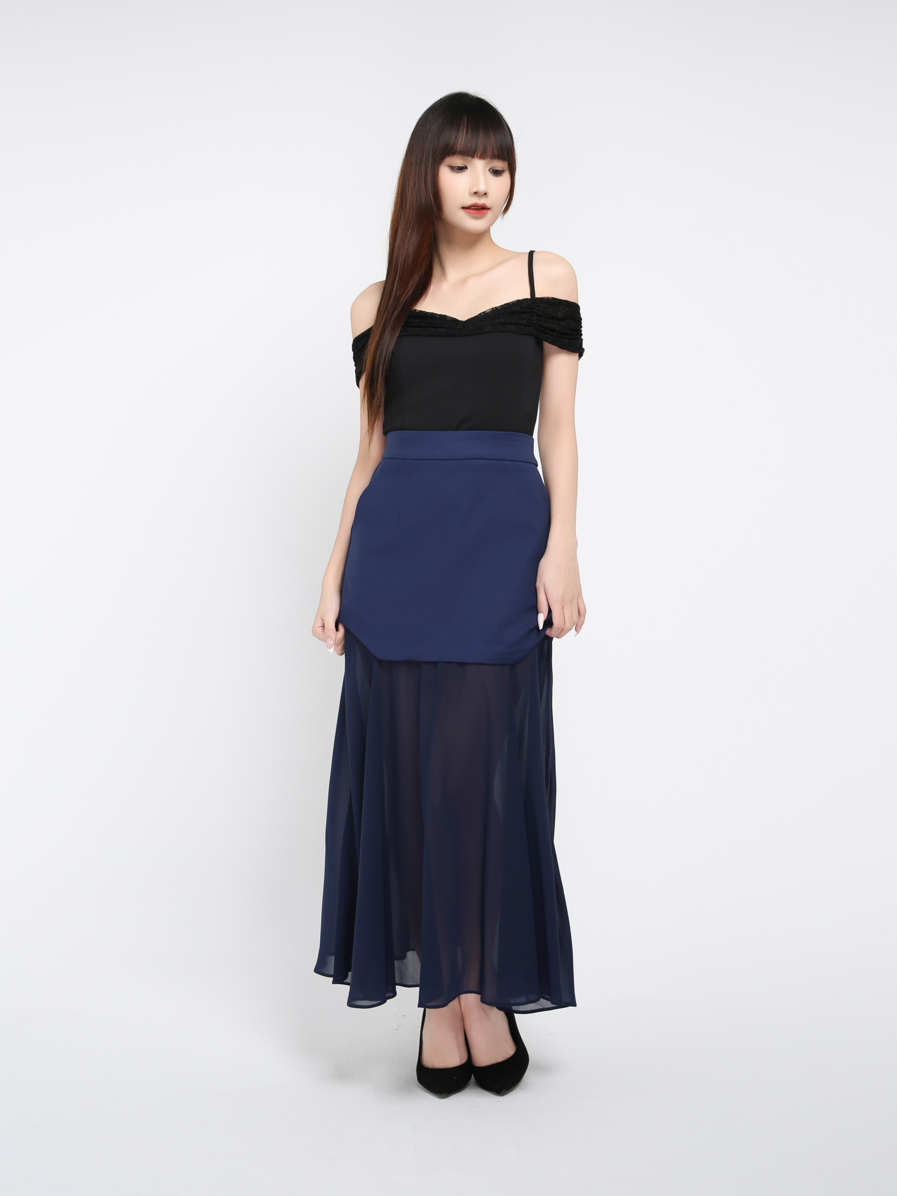 With Net Skirt 39154