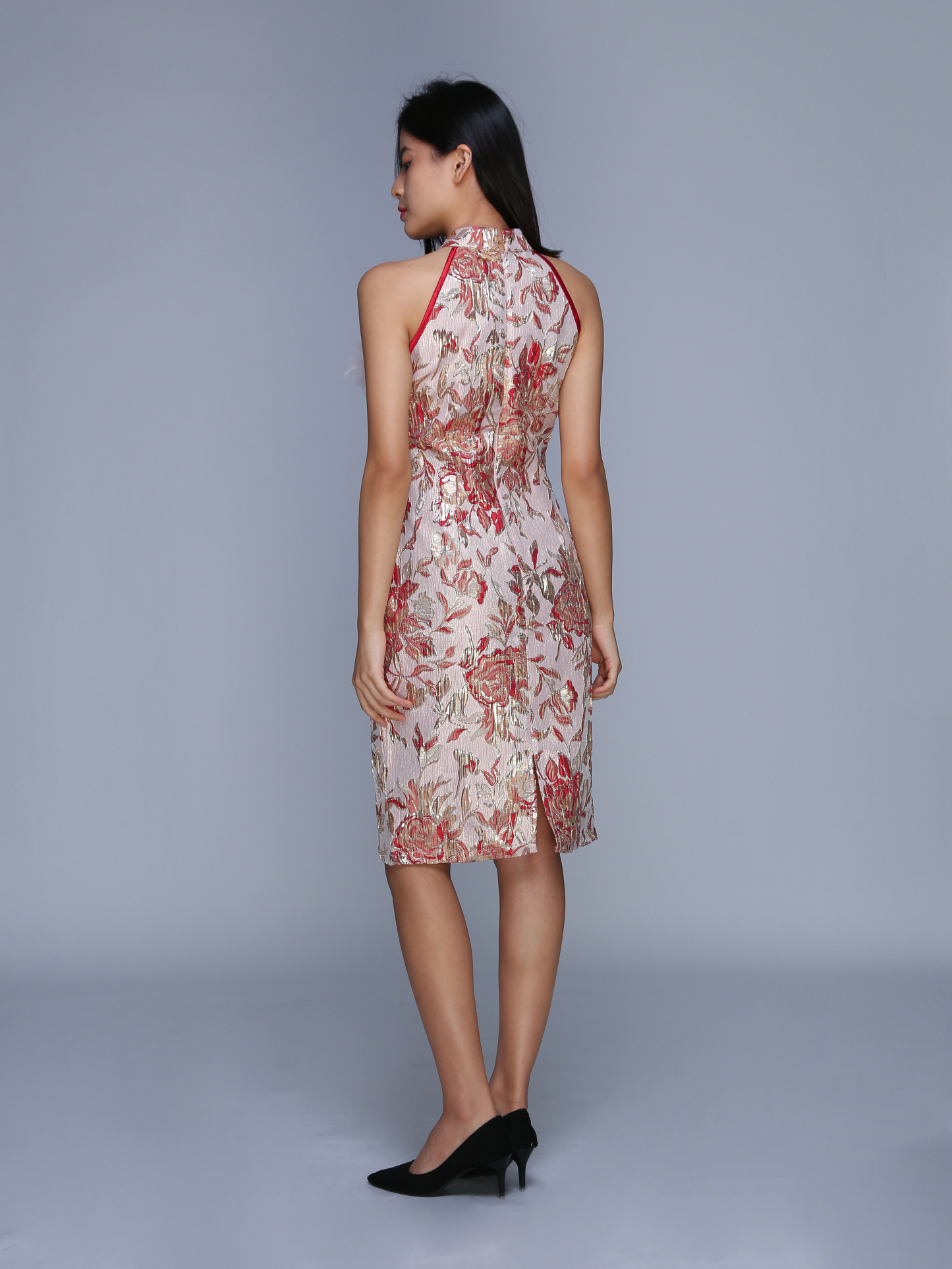 Halter Neck Dress 39252