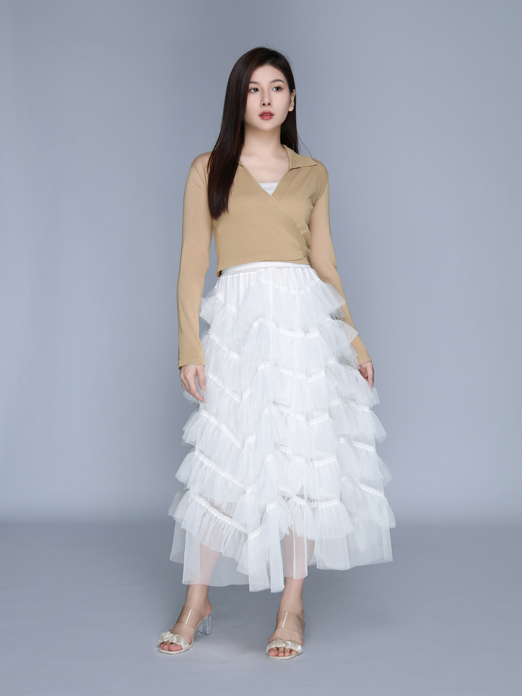 Wrap Knitted Top 39297