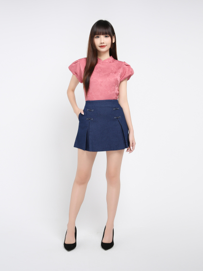 Denim Skirt Pants 39300