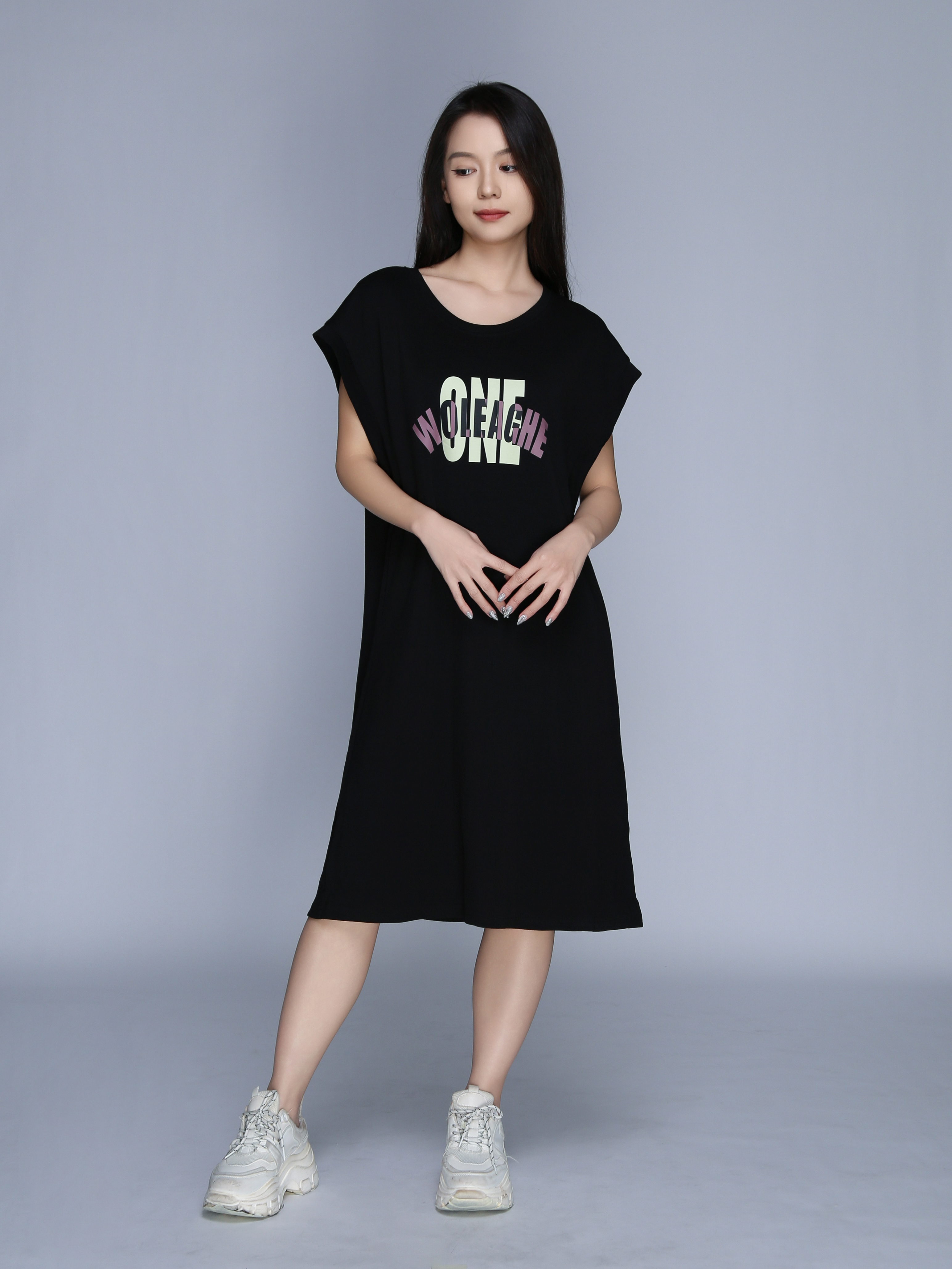 Casual Wear Tee Dress 39343