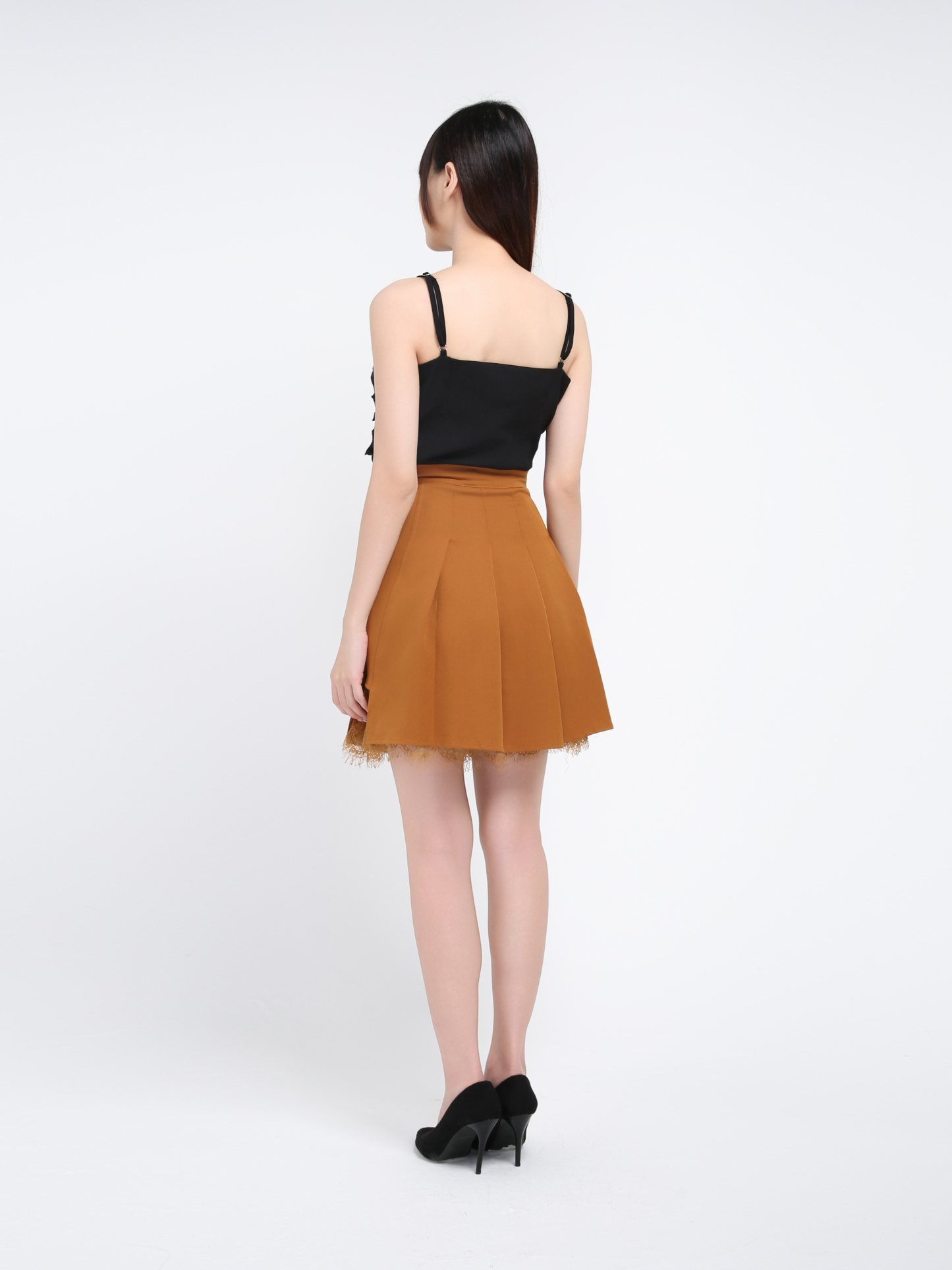 High Waist With Lace Skirt 39344