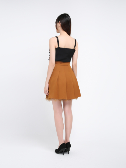 High Waist With Lace Skirt 39344